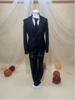 Carica l'immagine nel visualizzatore Galleria, Completo diciottesimo elegante nero guru