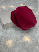 Carica l'immagine nel visualizzatore Galleria, Coppola velluto rosso