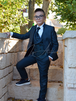 Carica l'immagine nel visualizzatore Galleria, Completo cerimonia bambino verdone guru