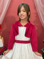 Carica l'immagine nel visualizzatore Galleria, Giacchino in velluto rosso