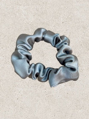 Scrunchies in Raso Verde Salvia